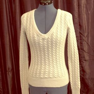 Tan Cable Knit Sweater